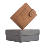 Kas Brown Leather Wallet For Men